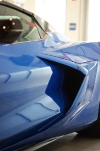 white vw trunk lid assembly