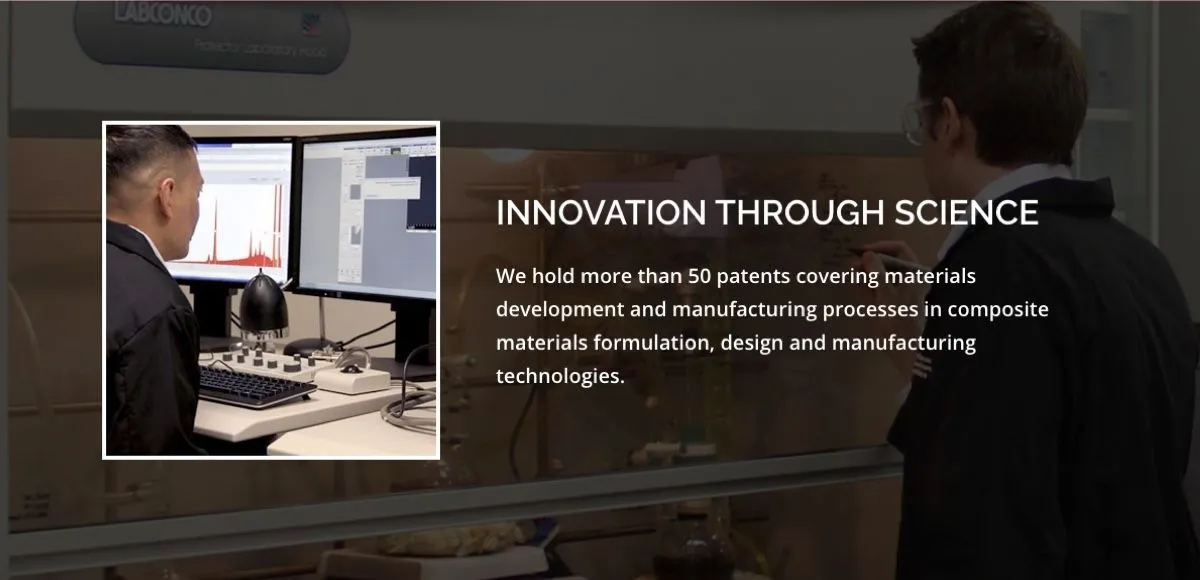 we hold more than 50 patents